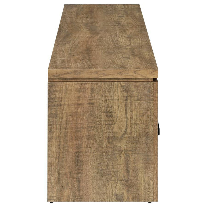Elkton - 2 - Drawer Engineered Wood TV Stand - Mango TV Stand modern furniture Contempo Furniture