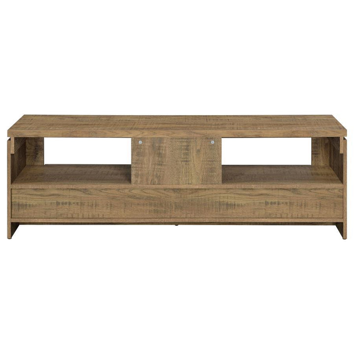 Elkton - 2 - Drawer Engineered Wood TV Stand - Mango TV Stand modern furniture Contempo Furniture
