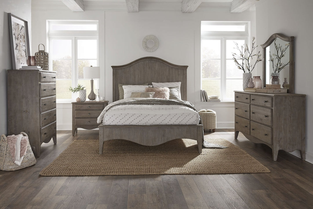 Ella Mirror in Camel Mirror modern furniture Contempo Furniture