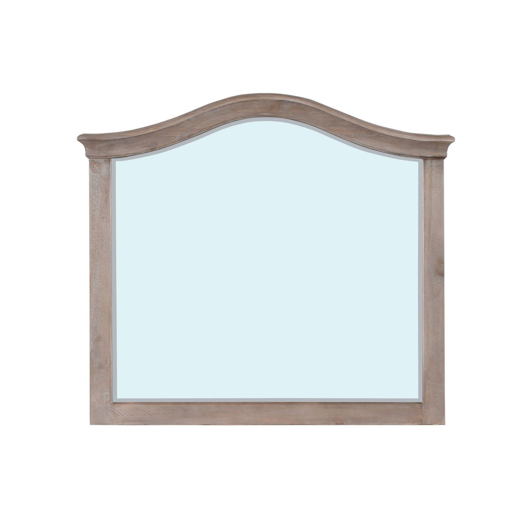 Ella Mirror in Camel Mirror modern furniture Contempo Furniture