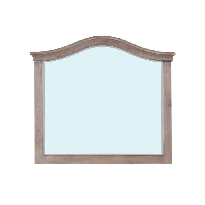 Ella Mirror in Camel Mirror modern furniture Contempo Furniture