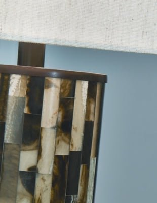 Ellford Table Lamp - Dark Brown Table Lamp modern furniture Contempo Furniture