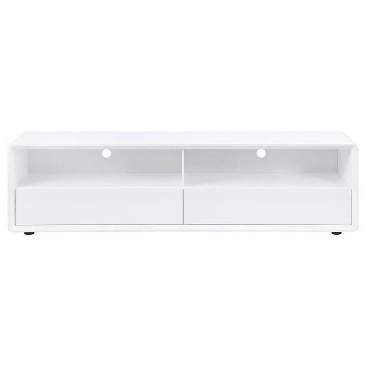 Ellice - TV Stand Media Console - White TV Stand modern furniture Contempo Furniture