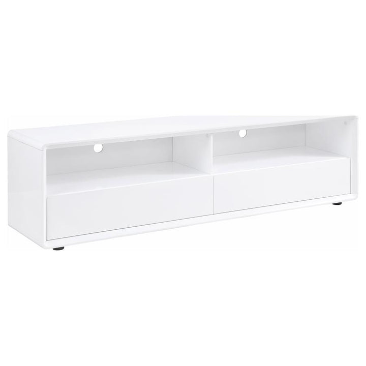 Ellice - TV Stand Media Console - White TV Stand modern furniture Contempo Furniture