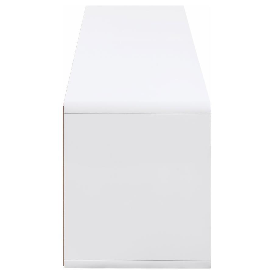 Ellice - TV Stand Media Console - White TV Stand modern furniture Contempo Furniture