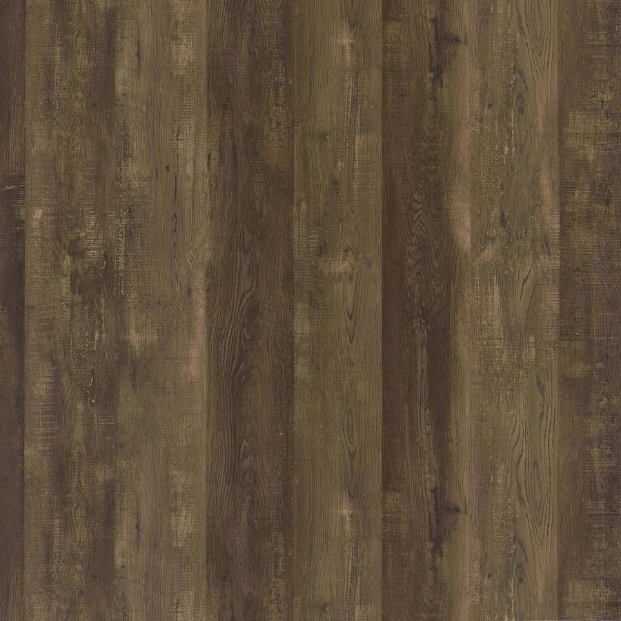 Elmcrest - 39" 4 - Shelf Wall Bookshelf - Rustic Oak Wall Shelf modern furniture Contempo Furniture