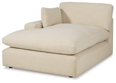 Elyza Left - Arm Facing Corner Chaise - Pearl Silver Chaise modern furniture Contempo Furniture