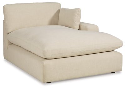 Elyza Right - Arm Facing Corner Chaise - Pearl Silver Chaise modern furniture Contempo Furniture