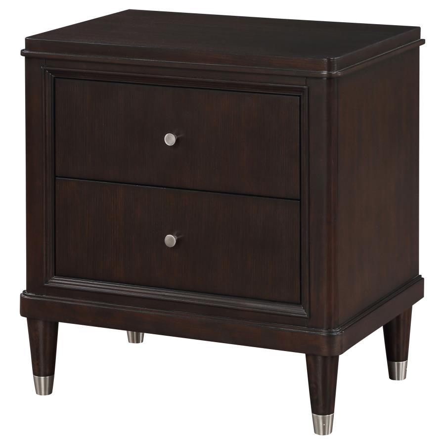 Emberlyn - 2 - Drawer Nightstand - Brown Accent Nightstand modern furniture Contempo Furniture