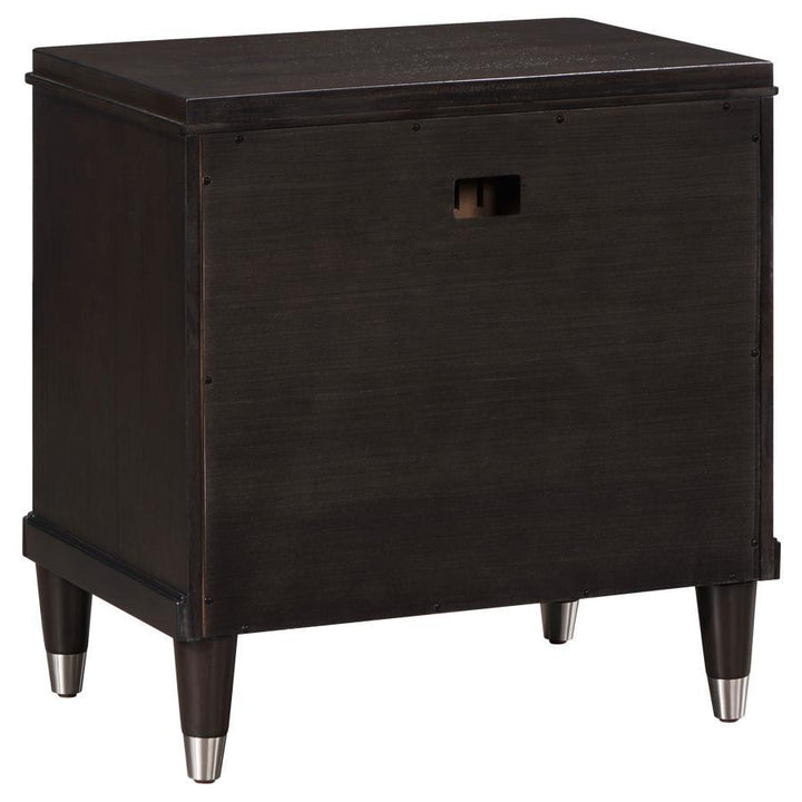 Emberlyn - 2 - Drawer Nightstand - Brown Accent Nightstand modern furniture Contempo Furniture