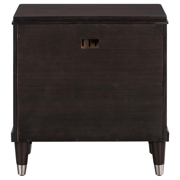 Emberlyn - 2 - Drawer Nightstand - Brown Accent Nightstand modern furniture Contempo Furniture