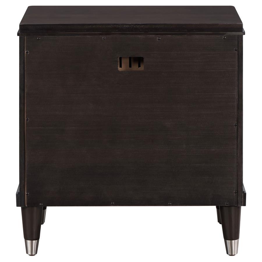 Emberlyn - 2 - Drawer Nightstand - Brown Accent Nightstand modern furniture Contempo Furniture