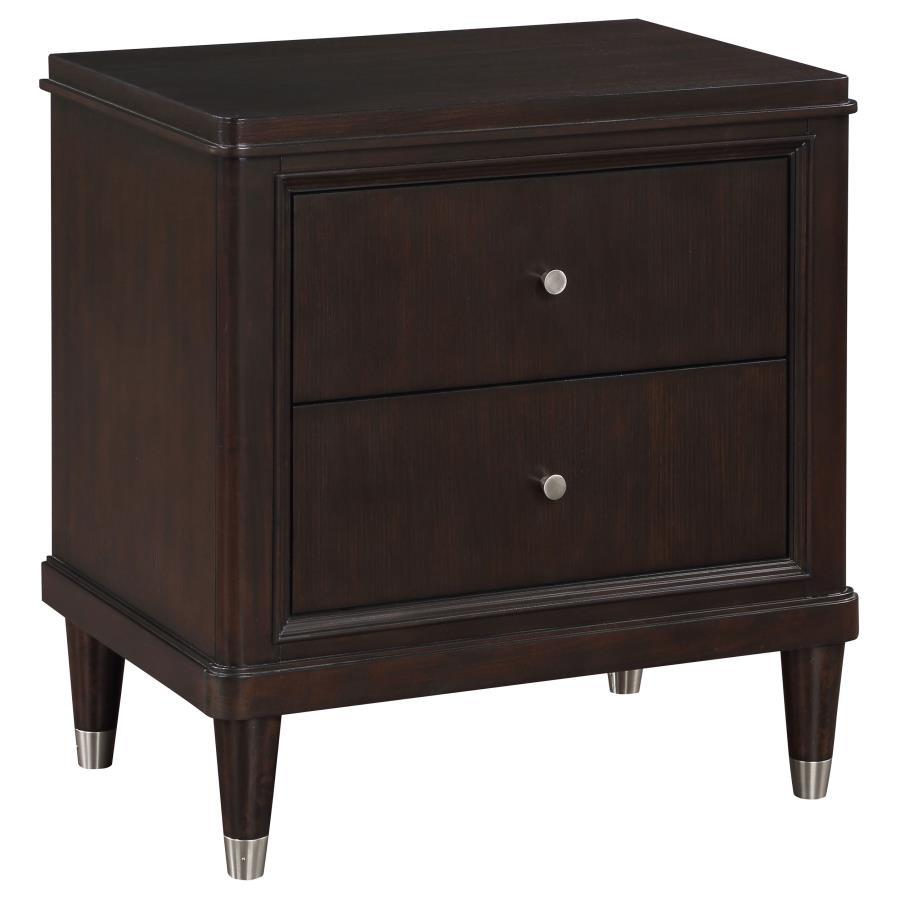 Emberlyn - 2 - Drawer Nightstand - Brown Accent Nightstand modern furniture Contempo Furniture