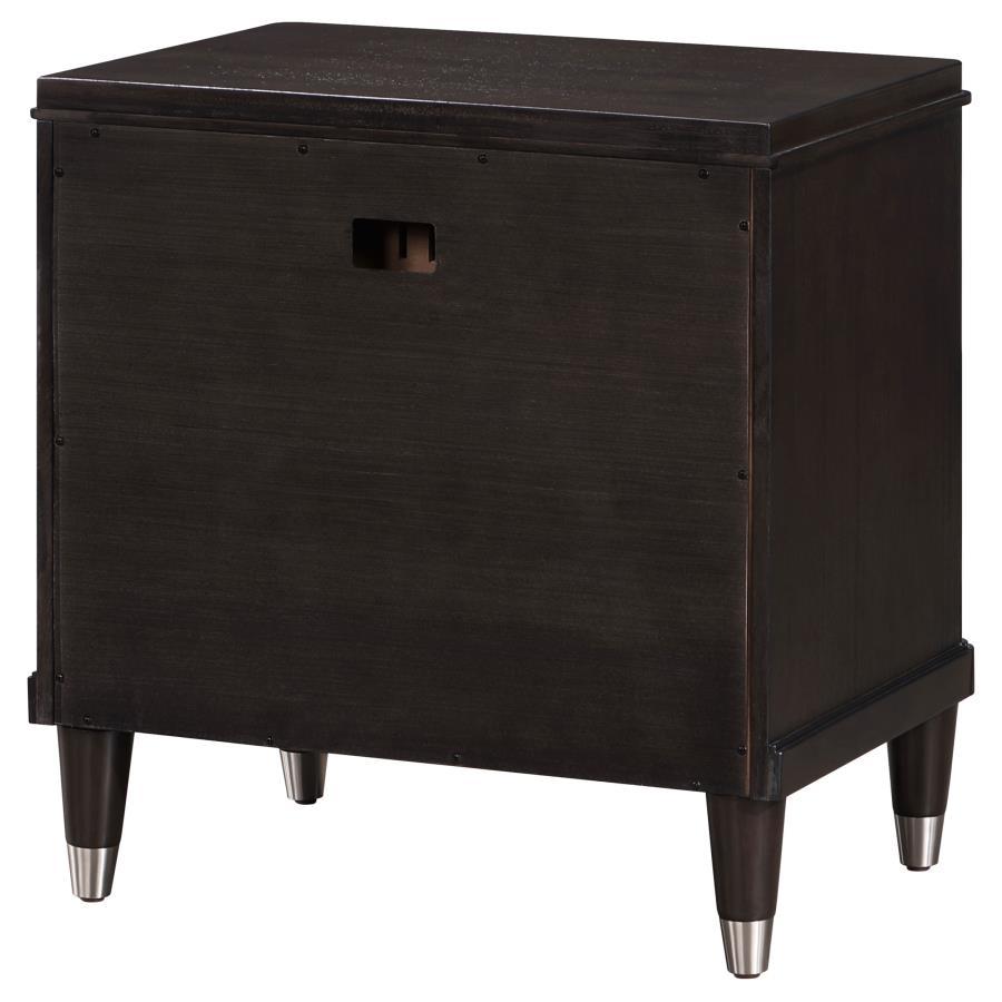 Emberlyn - 2 - Drawer Nightstand - Brown Accent Nightstand modern furniture Contempo Furniture