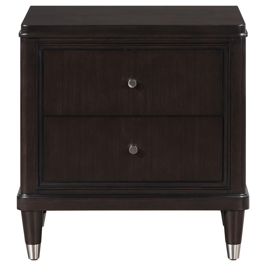 Emberlyn - 2 - Drawer Nightstand - Brown Accent Nightstand modern furniture Contempo Furniture