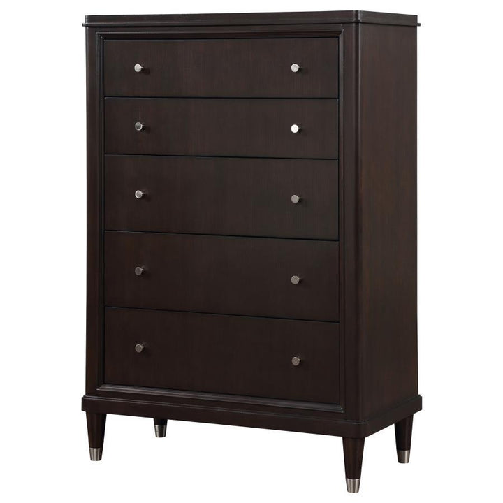 Emberlyn - 5 - Drawer Bedroom Chest - Brown Accent Chest modern furniture Contempo Furniture