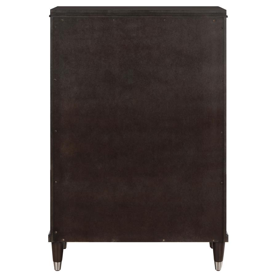 Emberlyn - 5 - Drawer Bedroom Chest - Brown Accent Chest modern furniture Contempo Furniture