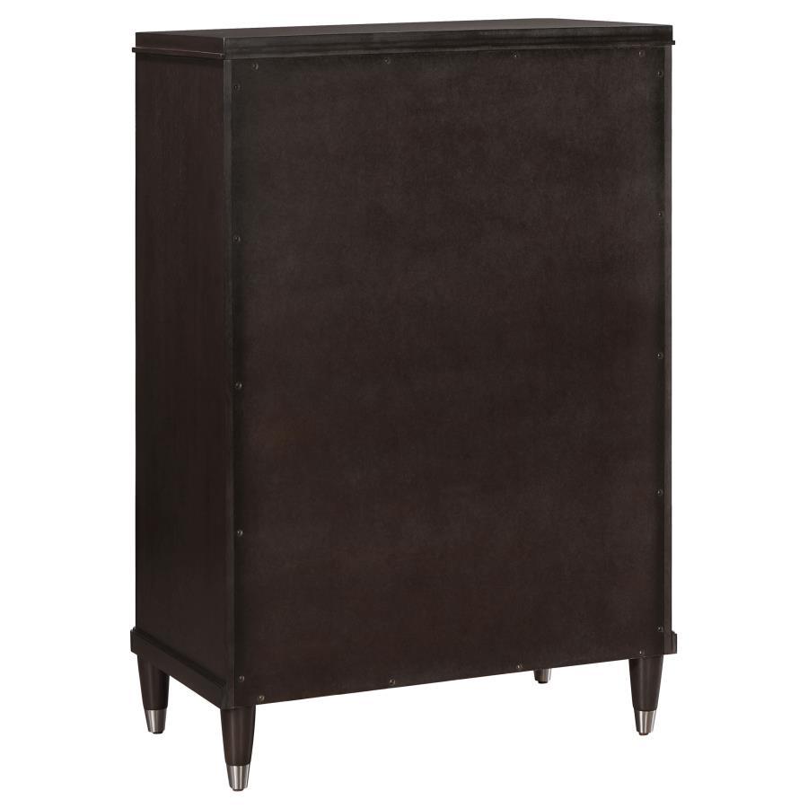 Emberlyn - 5 - Drawer Bedroom Chest - Brown Accent Chest modern furniture Contempo Furniture