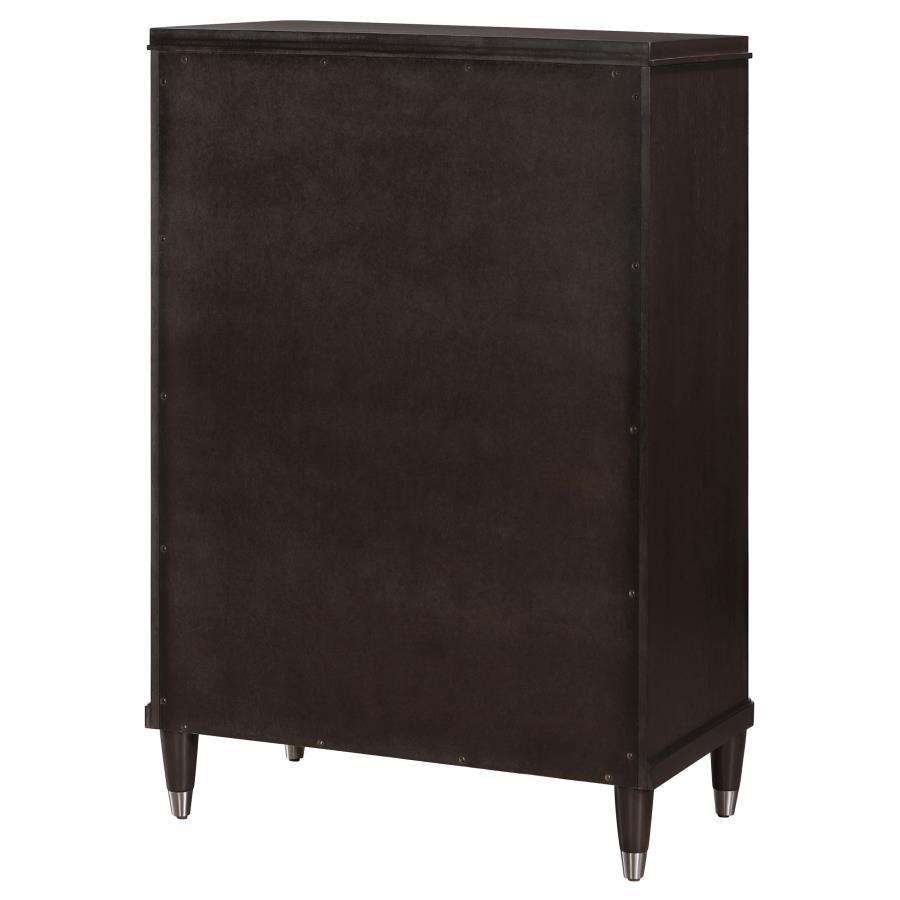 Emberlyn - 5 - Drawer Bedroom Chest - Brown Accent Chest modern furniture Contempo Furniture