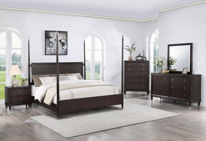 Emberlyn - 5 - Drawer Bedroom Chest - Brown Accent Chest modern furniture Contempo Furniture