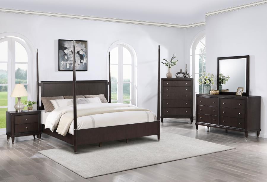 Emberlyn - 5 - Drawer Bedroom Chest - Brown Accent Chest modern furniture Contempo Furniture