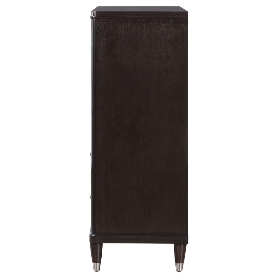 Emberlyn - 5 - Drawer Bedroom Chest - Brown Accent Chest modern furniture Contempo Furniture