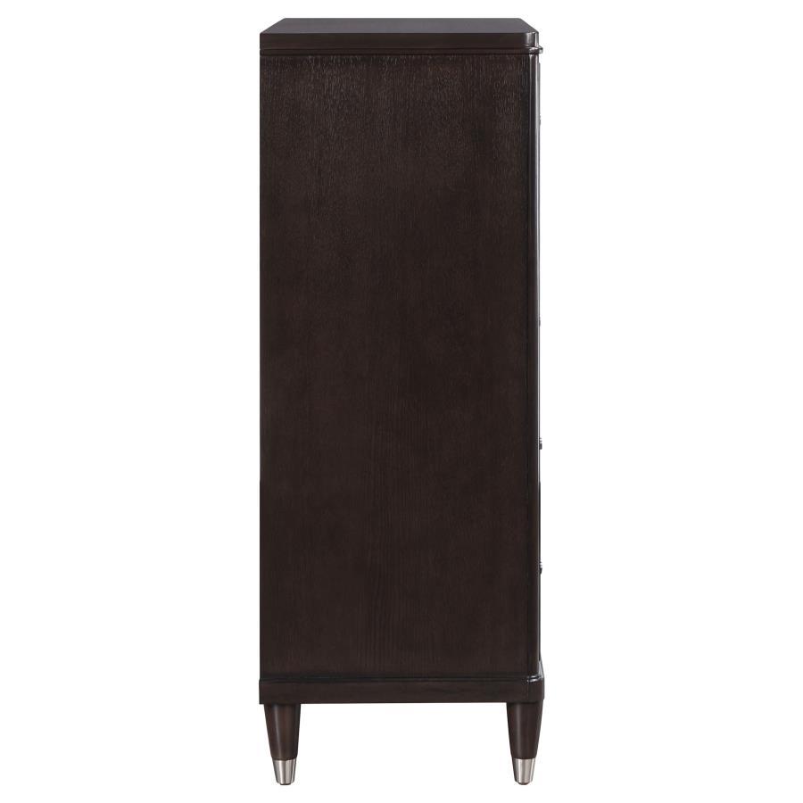 Emberlyn - 5 - Drawer Bedroom Chest - Brown Accent Chest modern furniture Contempo Furniture