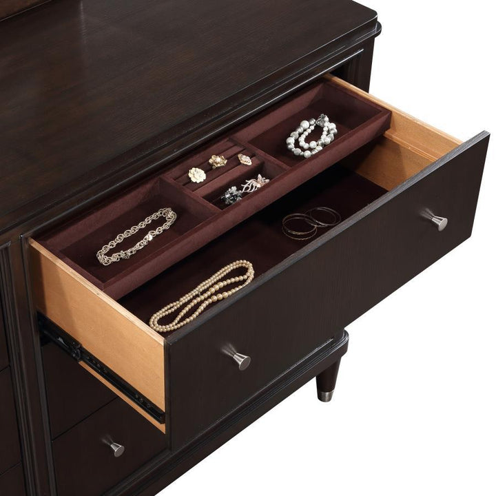 Emberlyn - 6 - Drawer Dresser - Brown Dressers modern furniture Contempo Furniture