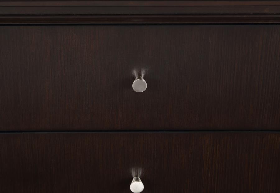 Emberlyn - 6 - Drawer Dresser With Mirror - Brown Dresser & Mirror modern furniture Contempo Furniture