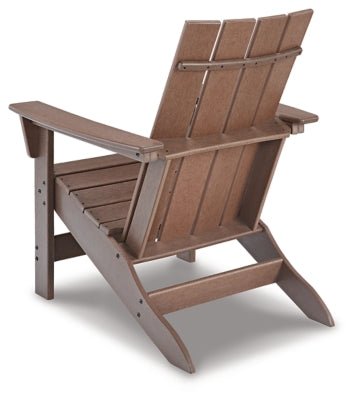 Emmeline Adirondack Chair - Dark Brown Arm Chair modern furniture Contempo Furniture