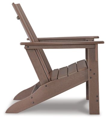 Emmeline Adirondack Chair - Dark Brown Arm Chair modern furniture Contempo Furniture