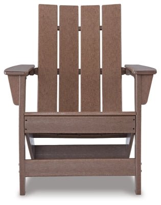 Emmeline Adirondack Chair - Dark Brown Arm Chair modern furniture Contempo Furniture