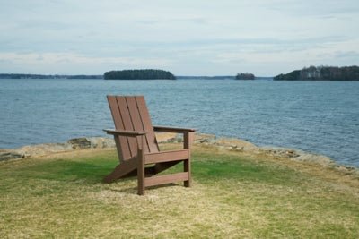 Emmeline Adirondack Chair - Dark Brown Arm Chair modern furniture Contempo Furniture