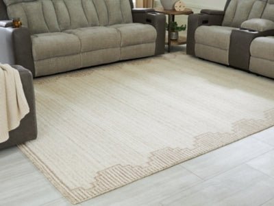 Emorymore Large Rug - Beige Area Rug modern furniture Contempo Furniture
