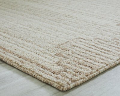 Emorymore Large Rug - Beige Area Rug modern furniture Contempo Furniture