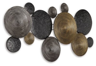 Emsley Wall Decor - Dark Gray Wall Decor modern furniture Contempo Furniture