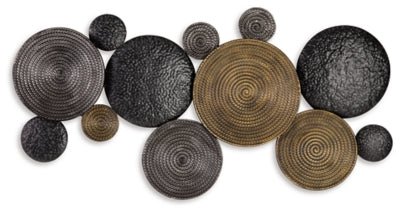 Emsley Wall Decor - Dark Gray | Ashley Furniture