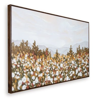 Engelworth Wall Art - Light Brown Canvas Art modern furniture Contempo Furniture