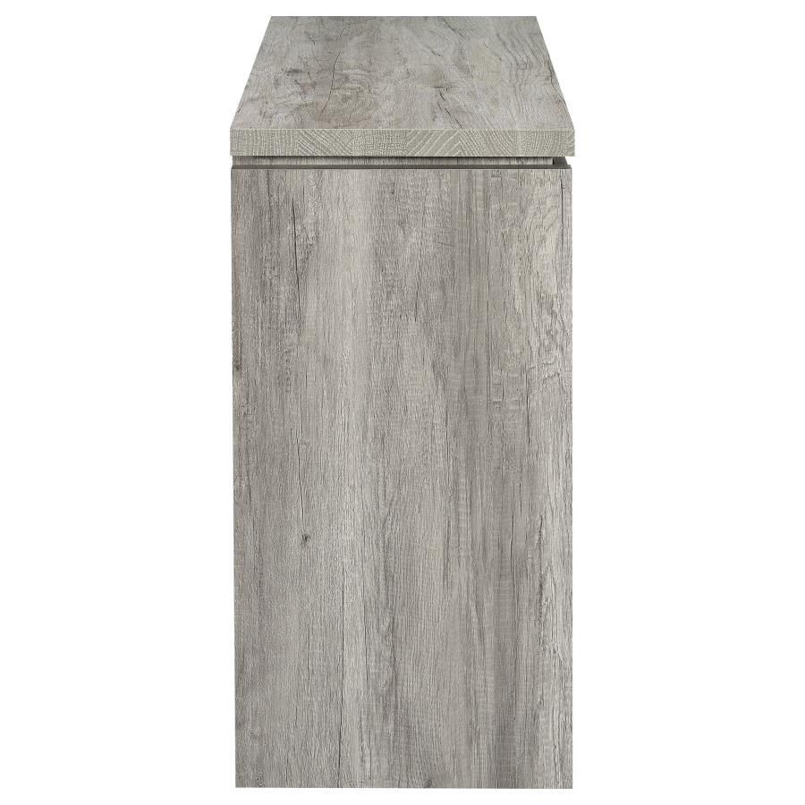 Enoch - 2 Door Engineered Wood Accent Cabinet - Gray Driftwood Accent Cabinet modern furniture Contempo Furniture