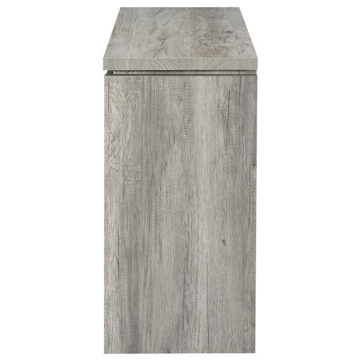 Enoch - 2 Door Engineered Wood Accent Cabinet - Gray Driftwood Accent Cabinet modern furniture Contempo Furniture