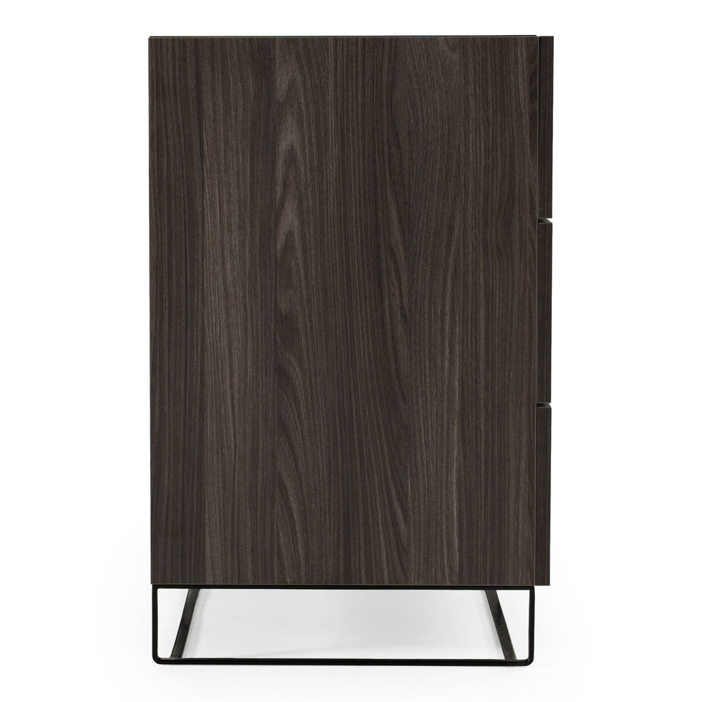 Enzo Italian Modern Grey Oak Dresser - View 6