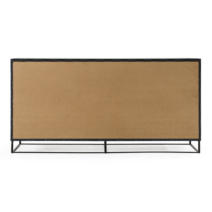 Enzo Italian Modern Grey Oak Dresser
