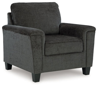 Erinslane Chair - Black Arm Chair modern furniture Contempo Furniture