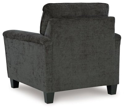 Erinslane Chair - Black Arm Chair modern furniture Contempo Furniture