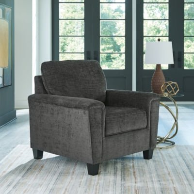 Erinslane Chair - Black Arm Chair modern furniture Contempo Furniture