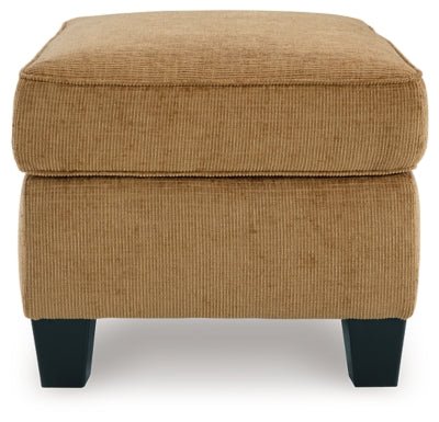 Erinslane Ottoman - Light Brown Upholstered Ottoman modern furniture Contempo Furniture