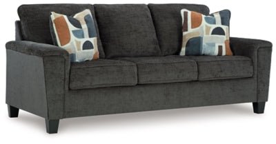 Erinslane Sofa - Black Stationary Sofa modern furniture Contempo Furniture
