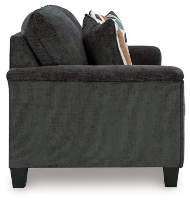 Erinslane Sofa - Black Stationary Sofa modern furniture Contempo Furniture