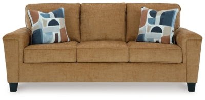 Erinslane Sofa - Light Brown Stationary Sofa modern furniture Contempo Furniture