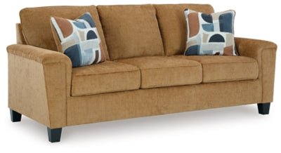 Erinslane Sofa - Light Brown Stationary Sofa modern furniture Contempo Furniture